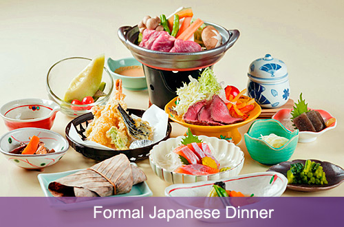 Formal Japanese Dinner
