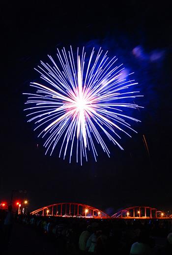 Chikuma River Fireworks Festival